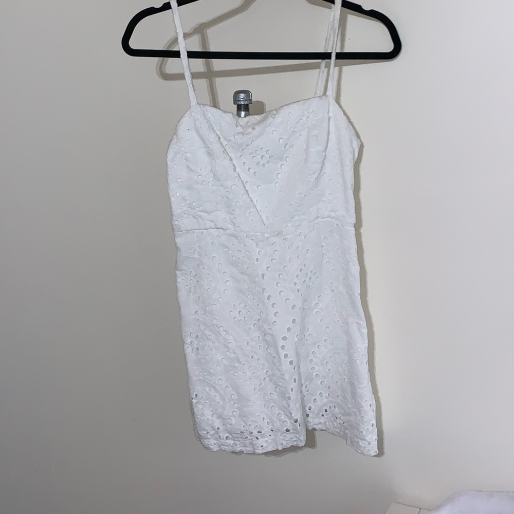 Vintage white mini dress